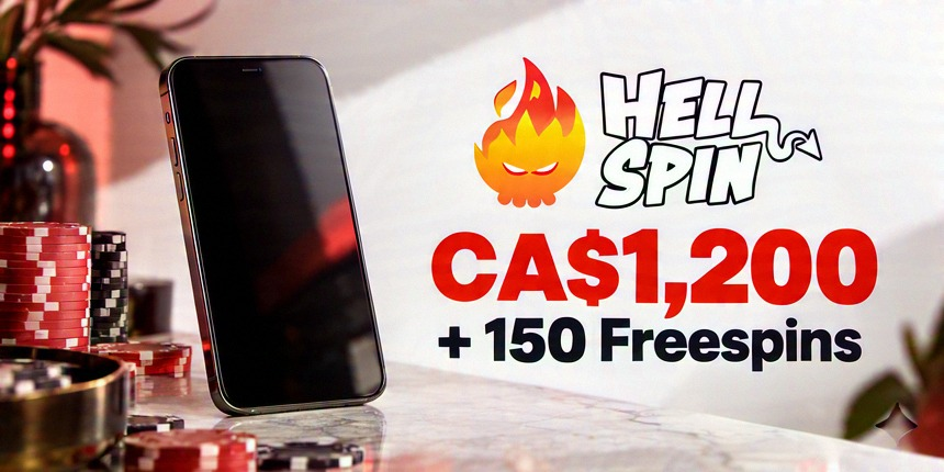 Trusted Casinos Hell Spin CA$1,200 + 150 Freespins